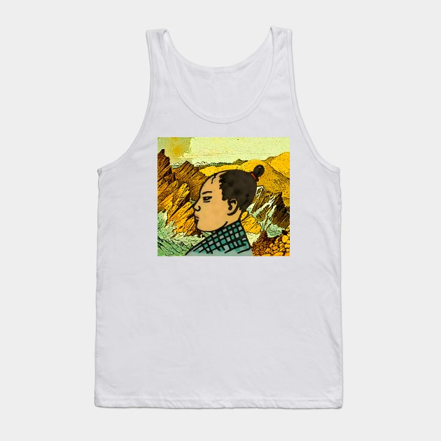 japanese boy Tank Top by Marccelus